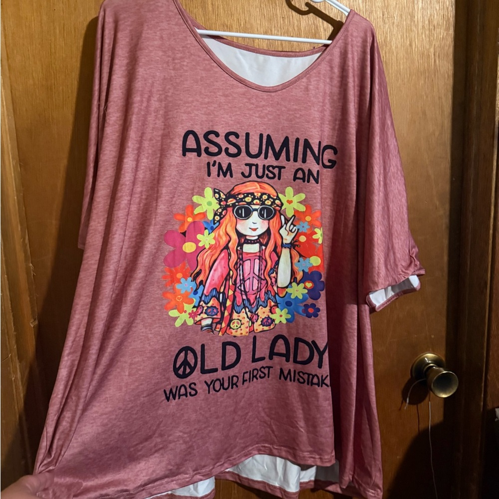 Graphic Pink T-Shirt with Fun Print